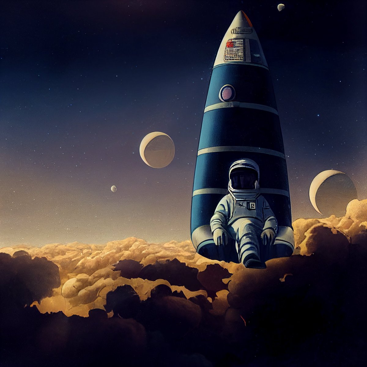 techloop_io's tweet image. These are images created by techloop fans using Midjourney AI. 🚀 You guys were sending us prompts via Facebook or our discord server, the only criterion was the theme of "technology" and Midjourney worked its magic. Which one do you like the most?