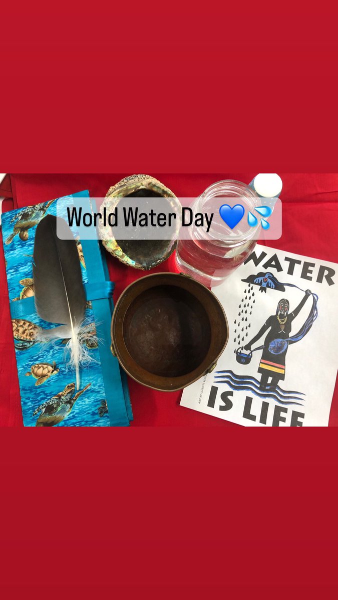 Water is sacred and life-giving; all of creation relies on her. When we make decisions about the lands & waters, we need to think of the generations that came before us and the generations that will come after us. What will you do for the water? 💦@FNMI_SCDSB @GBDBears