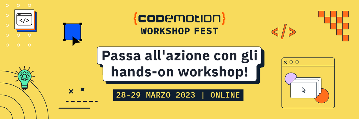 developersITA's tweet image. “Non fatevi prendere dal panico”: martedì 28 marzo @CodemotionIT in occasione del #CodemotionWSFest23, Developers Italia presenta la Guida intergalattica per maintainer, ovvero come mantenere in maniera efficace un progetto open source. Per info: developers.italia.it/it/news/2023/0…