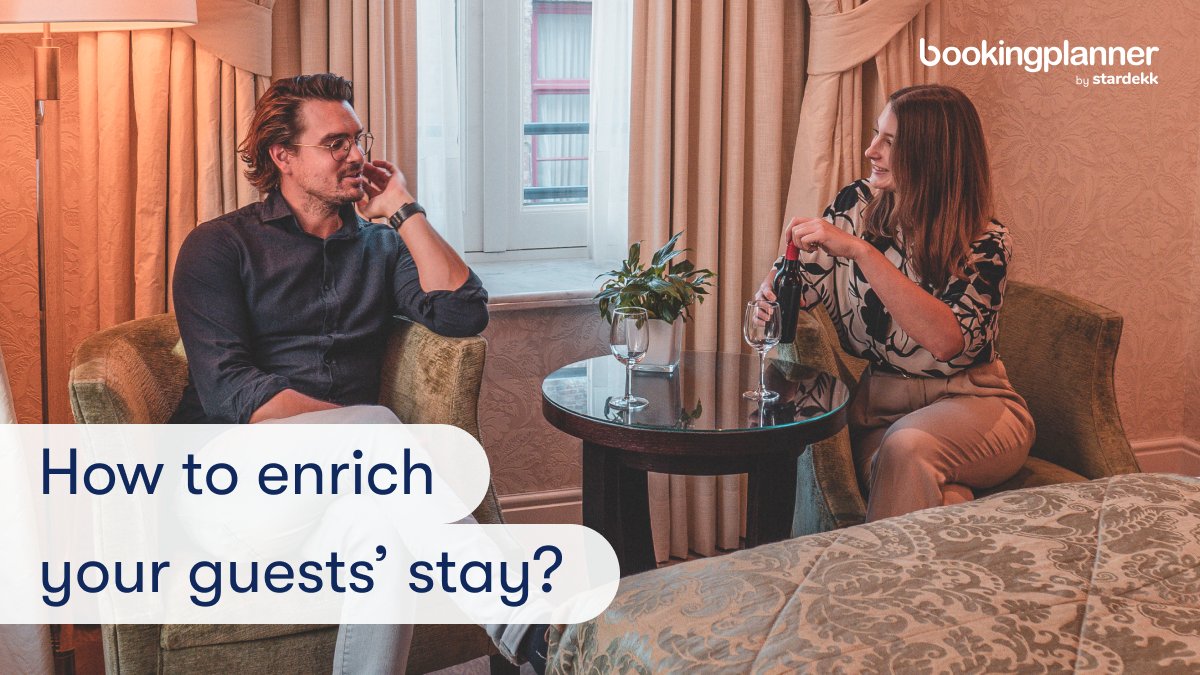 booking_planner's tweet photo. Do you inform guests about extras, room service, dining options, activities and places of interest in the area? 💡

With the right communication, you can enrich the guest experience and increase your earnings. 💪 Read our blog article for more tips 👉 https://t.co/un4CpACPLa https://t.co/ZoDX3ZDEzm