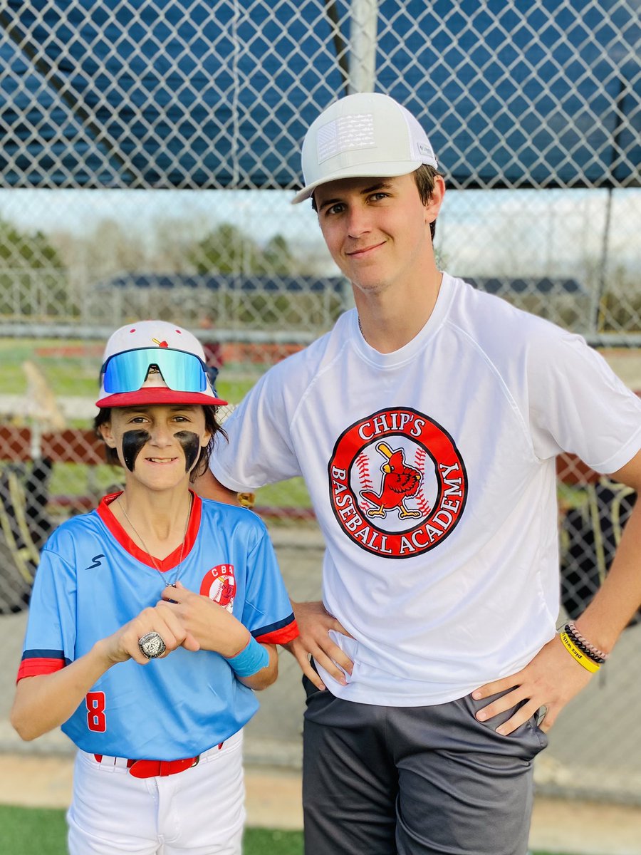 Thanks <a href="/PerfectGameUSA/">Perfect Game USA</a> <a href="/RawlingsSports/">Rawlings Baseball</a> for the honor of being named Pre-season underclass All-American.                                                      The true MVP is my lil brother Maddox. 4 years cancer free today.  ⚾️💜💛