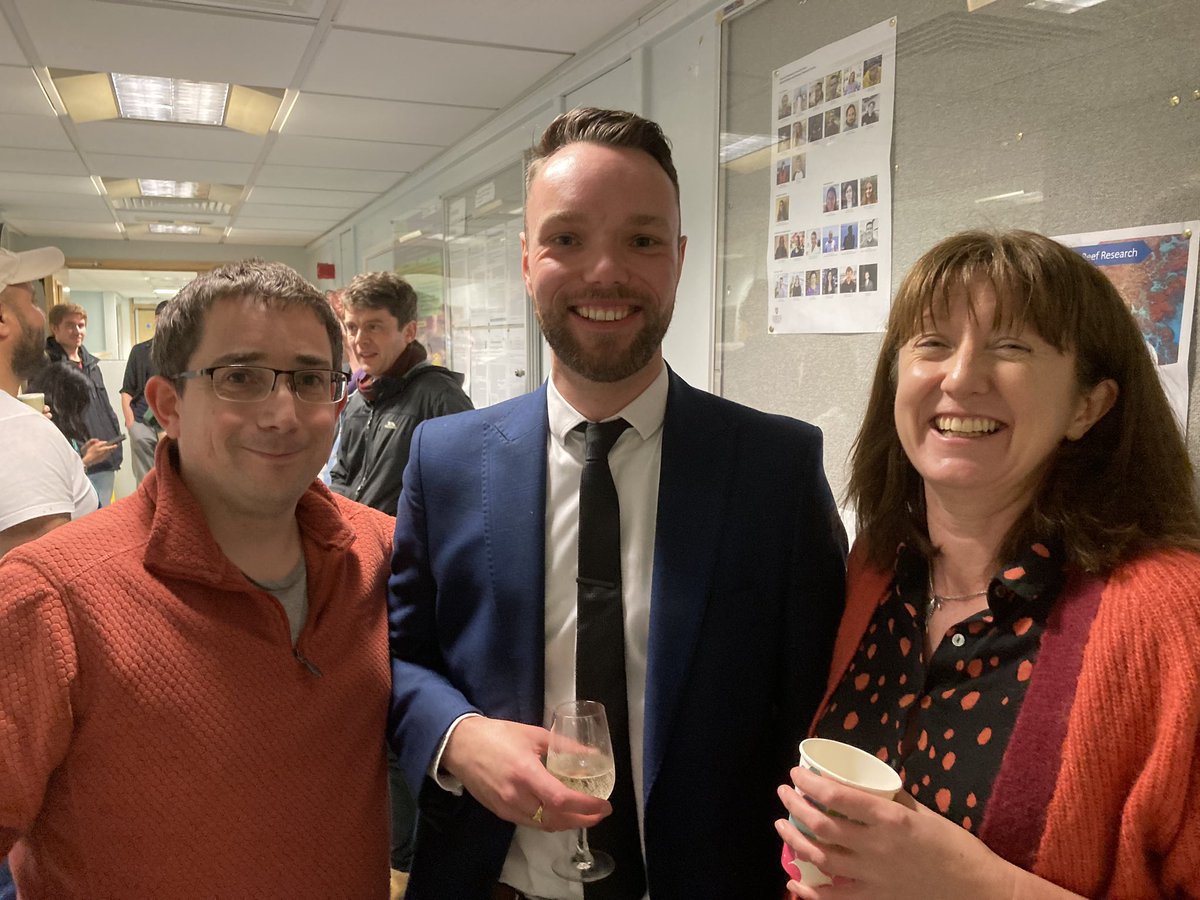 After 3.5 years and many hours of lab work I defended my thesis! Words cannot express how grateful I am for my supervisory team <a href="/OliTills/">Oliver Tills</a> , @realdocspicer and <a href="/simonr63/">Simon Rundle</a>, my friends and family, and to my examiners for the great discussions! @ARIES_DTP <a href="/PlymUni/">University of Plymouth</a> <a href="/MBERC_PlymUni/">MBERC</a>