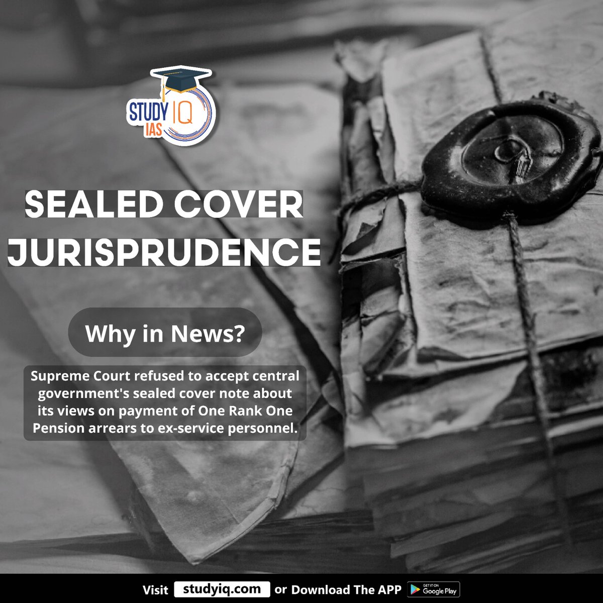 UPSC IQ on Twitter "Sealed Cover Jurisprudence 