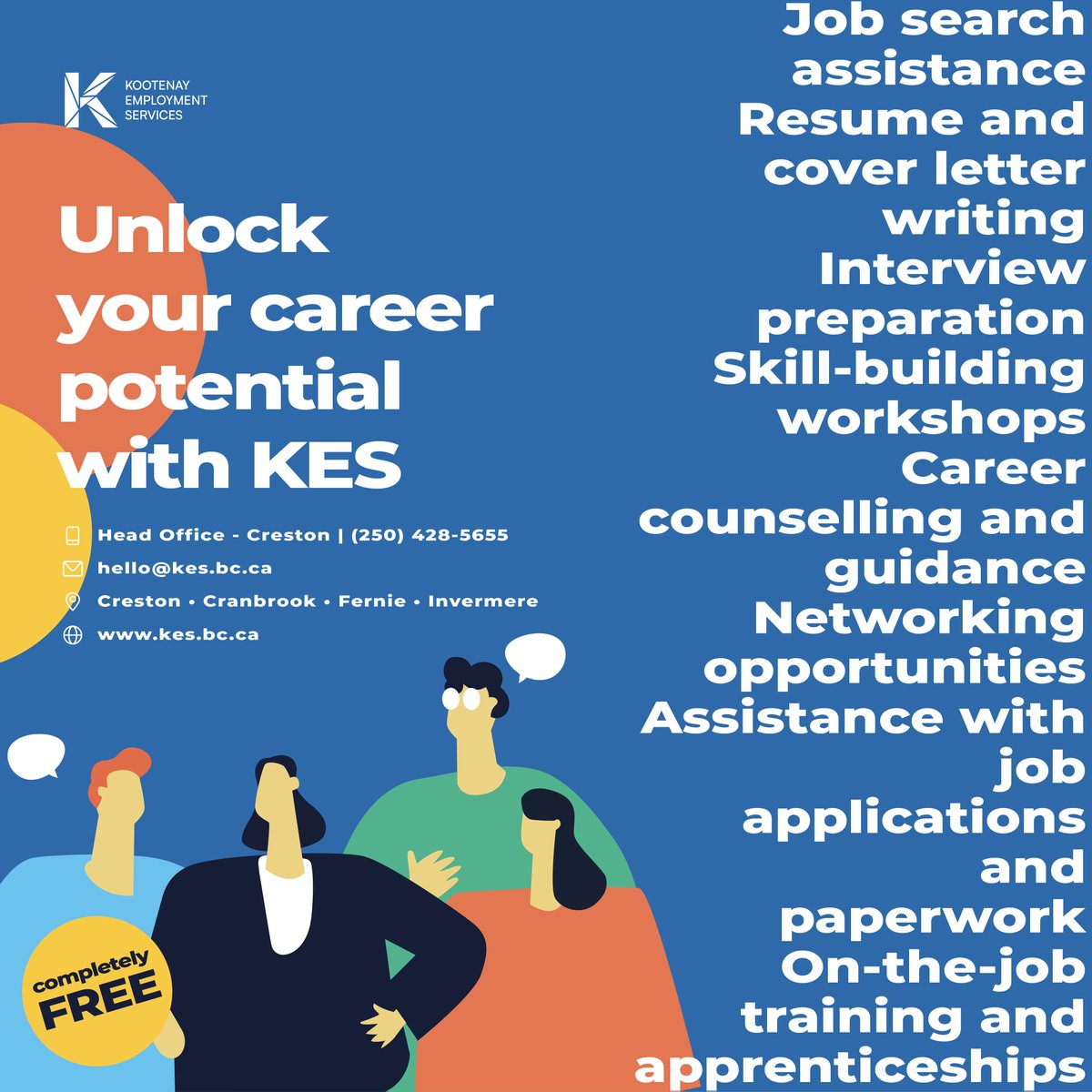 Kootenay Employment Services tweet media