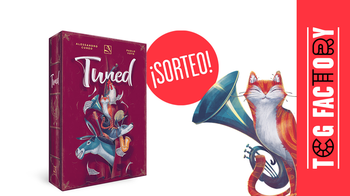 ¡Participa en el sorteo de #Tuned, uno de los juegos top de #magicboardgamesfest! 

🔹 Síguenos en Twitter 
🔄 Haz RT de esta publicación 
🗓️ Fecha para participar hasta el martes 28 a las 10:00 de la mañana. 
🥳 Ese día anunciaremos la cuenta ganadora.