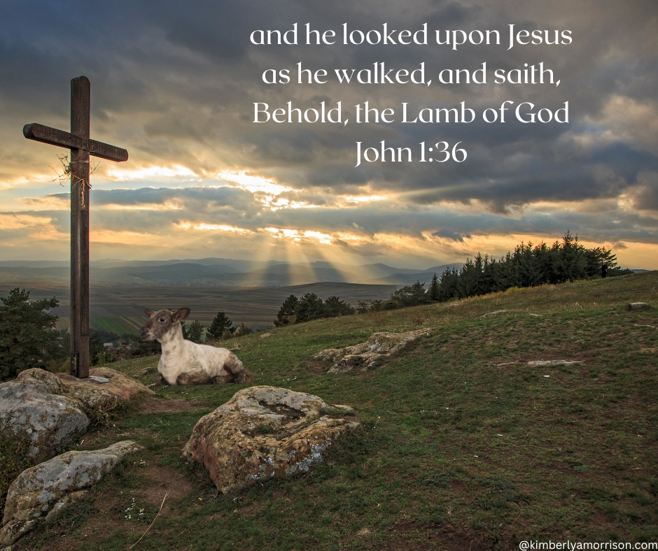 John urged us to see and comprehend