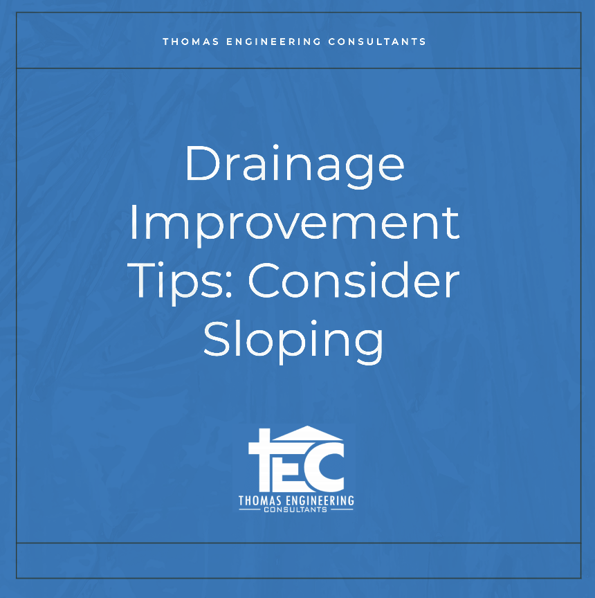 TEC_DFW's tweet photo. To improve the drainage around your foundation, consider hiring a professional to slope the surrounding soil to carry the water away from areas that could cause harm. https://t.co/QxBnXc7fZV