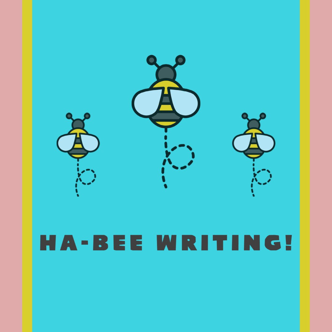 UMassWC's tweet photo. Dear UMass Writers,
We are sending you "ha-bee" writing vibes for all your projects!
-The Writing Center https://t.co/SviTAZyvoK