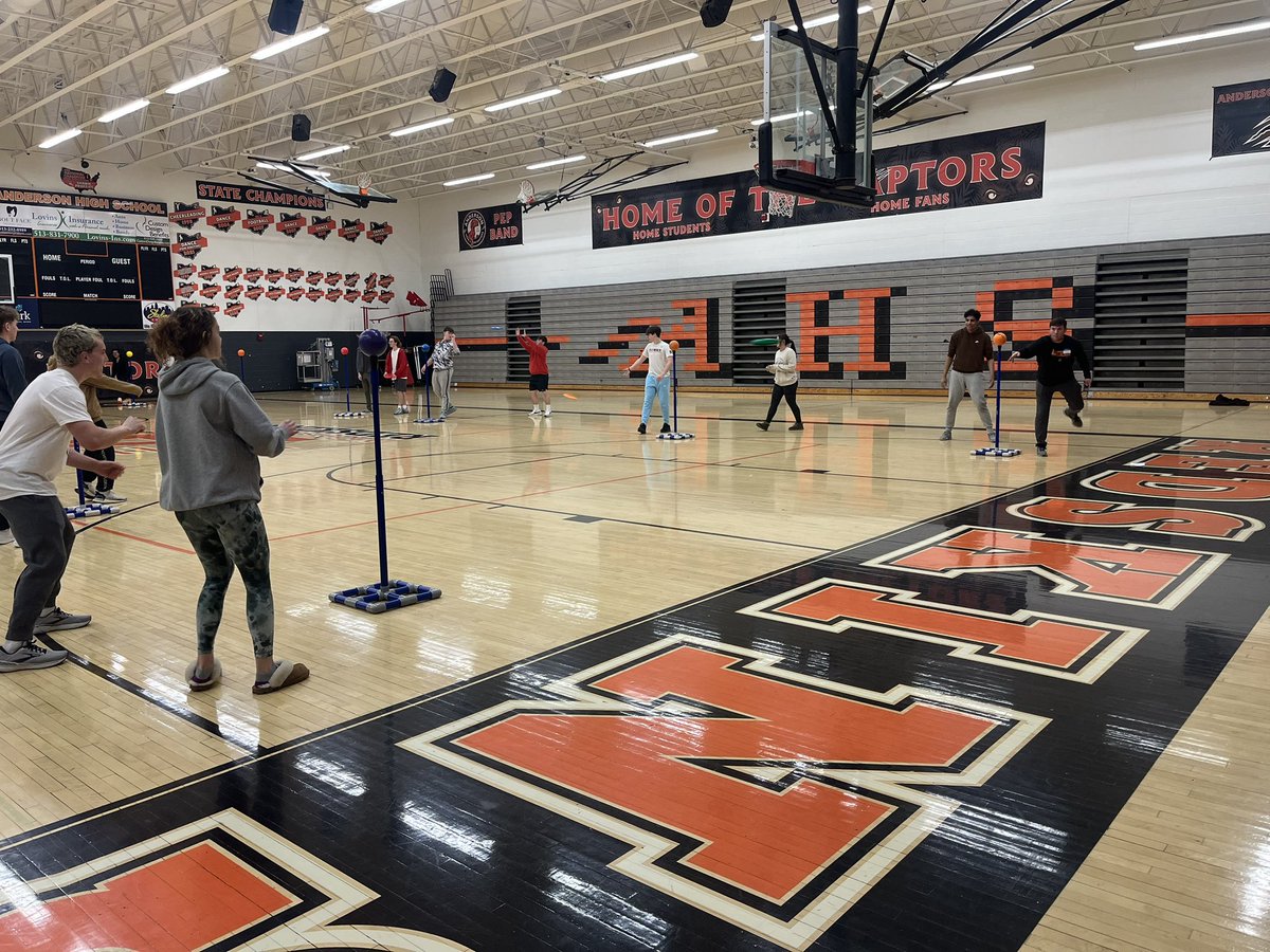 So excited to be participating in a learning walk in my own school through Embark. Got to see PE and Mr. Sams joined in!  #AHSisFAMILY