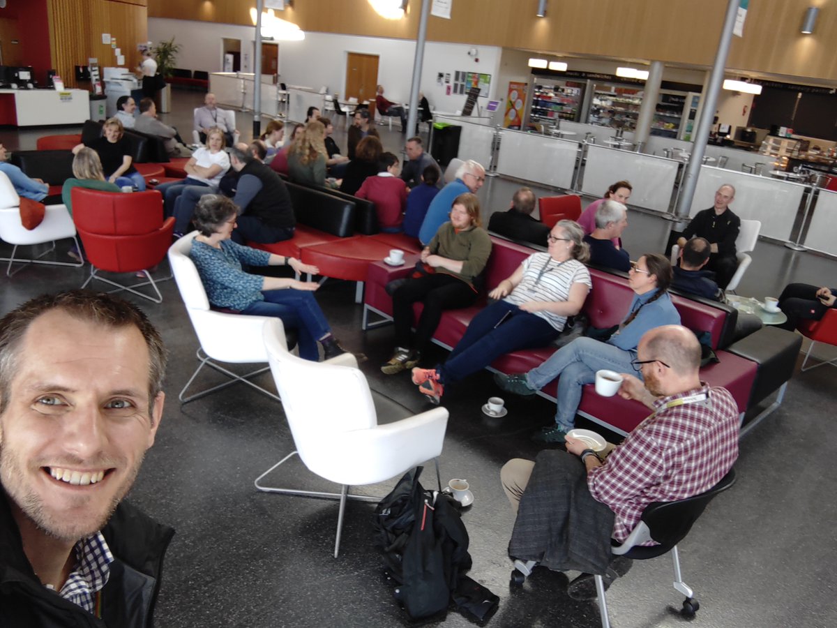 UofYTechs's tweet photo. Fantastic engagement at todays #techyork Tech Coffee and Networking event. So nice to see so many of you, hope to see you and others next month! #networking #TechniciansMakeItHappen https://t.co/s2YlXg1pgs