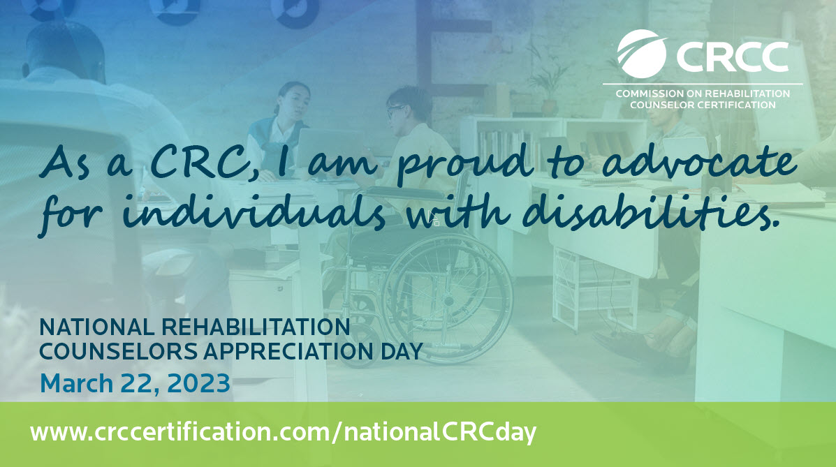 CD Carey, PhD (@thechandracarey) on Twitter photo It's National Rehabilitation Counselors Appreciatiation Day! We help individuals with disabilities achieve their social, psychological & career goals. #Advocacy, #Equity & #Inclusion for ALL! <a href="/infotxrehab/">TX Rehab Association</a> <a href="/NAMRCorg/">NAMRC</a> <a href="/joinARCA/">ARCA ACA</a> <a href="/CRCcert/">CRCC</a> <a href="/TxCDD/">Texas Council for Developmental Disabilities</a> <a href="/TXWorkforce/">Texas Workforce Commission</a> <a href="/UNT_Disability/">UNT Office of Disability Access</a> It's National Rehabilitation Counselors Appreciatiation Day! We help individuals with disabilities achieve their social, psychological & career goals. #Advocacy, #Equity & #Inclusion for ALL! <a href="/infotxrehab/">TX Rehab Association</a> <a href="/NAMRCorg/">NAMRC</a> <a href="/joinARCA/">ARCA ACA</a> <a href="/CRCcert/">CRCC</a> <a href="/TxCDD/">Texas Council for Developmental Disabilities</a> <a href="/TXWorkforce/">Texas Workforce Commission</a> <a href="/UNT_Disability/">UNT Office of Disability Access</a>
