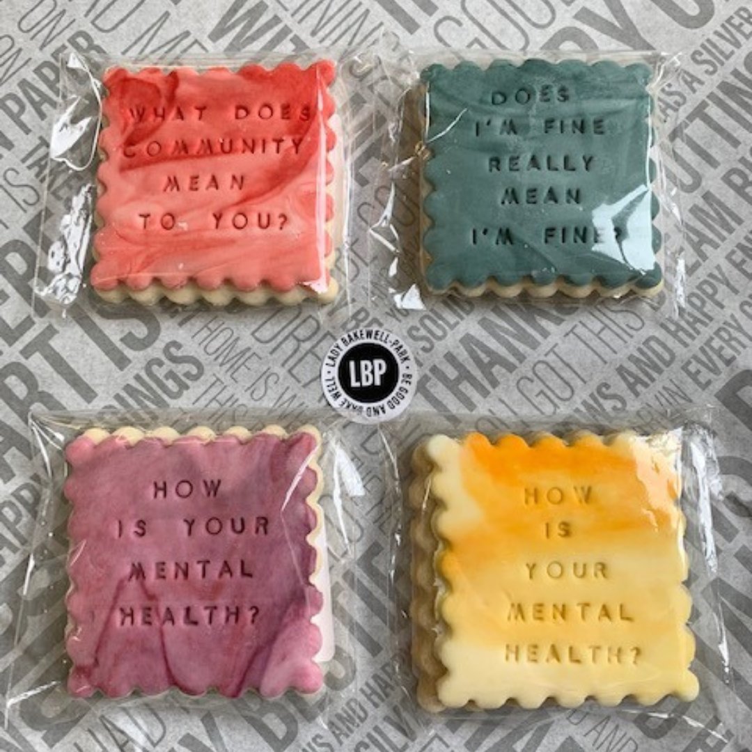 katmarketing_'s tweet photo. Thank you to @bakewellpark for these delicious bespoke biscuits that helped the @hedinghambuses #ChattyBus share the message of good #mentalhealth on #UniversityMentalHealthDay at @Uni_of_Essex on 9th March.
@mnessexmind #MNEssexMind #Mind #MentalHealth #MentalHealthAwareness https://t.co/WKueujBirB