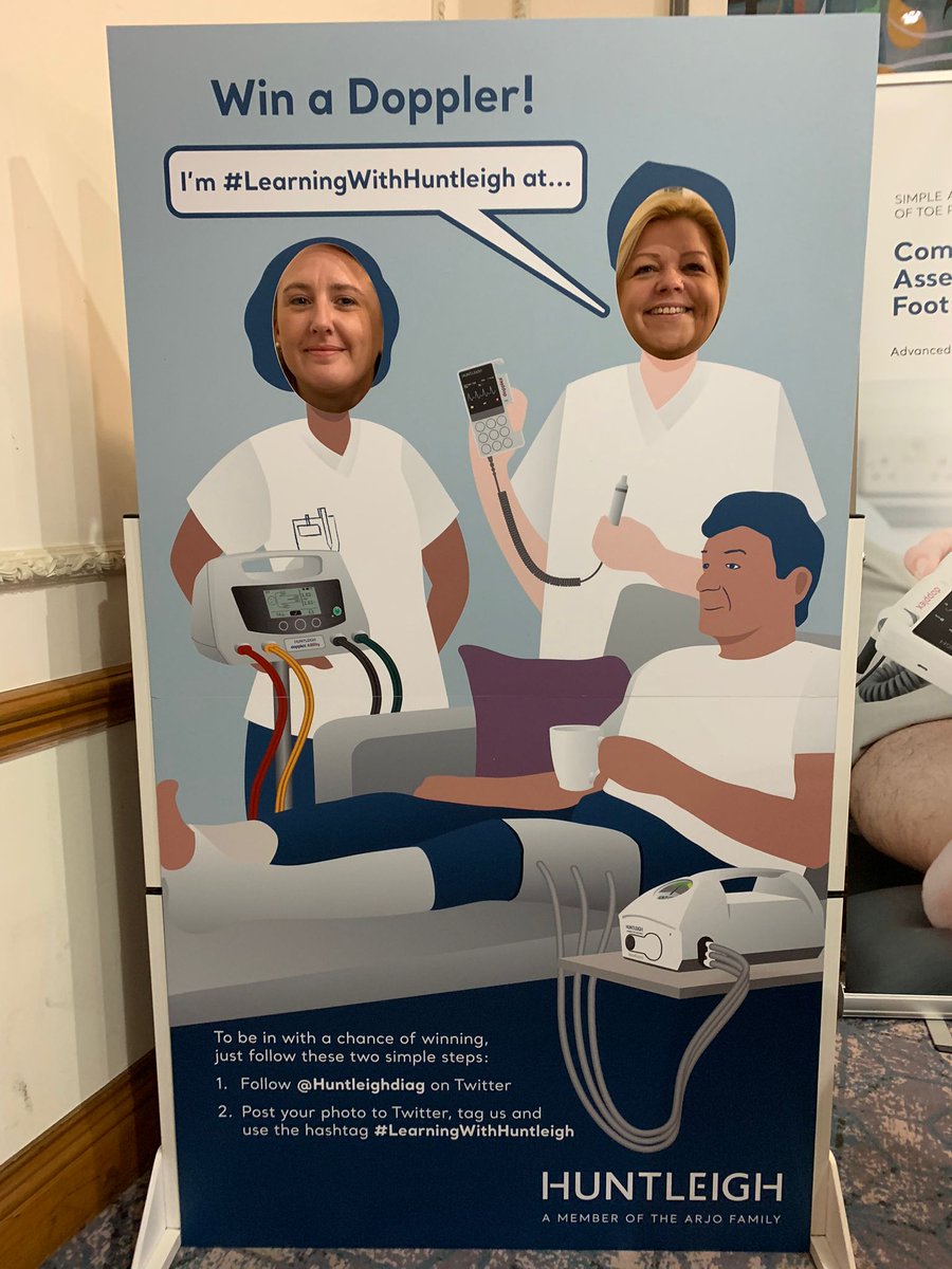 Huntleighdiag's tweet photo. Great to be joined on the stand by the team from Bluestones Medical Centre for some #LearningWithHuntleigh - good luck in the draw for the Doppler!
#JCNBristol @jcnreport https://t.co/3RVjHPHGQu