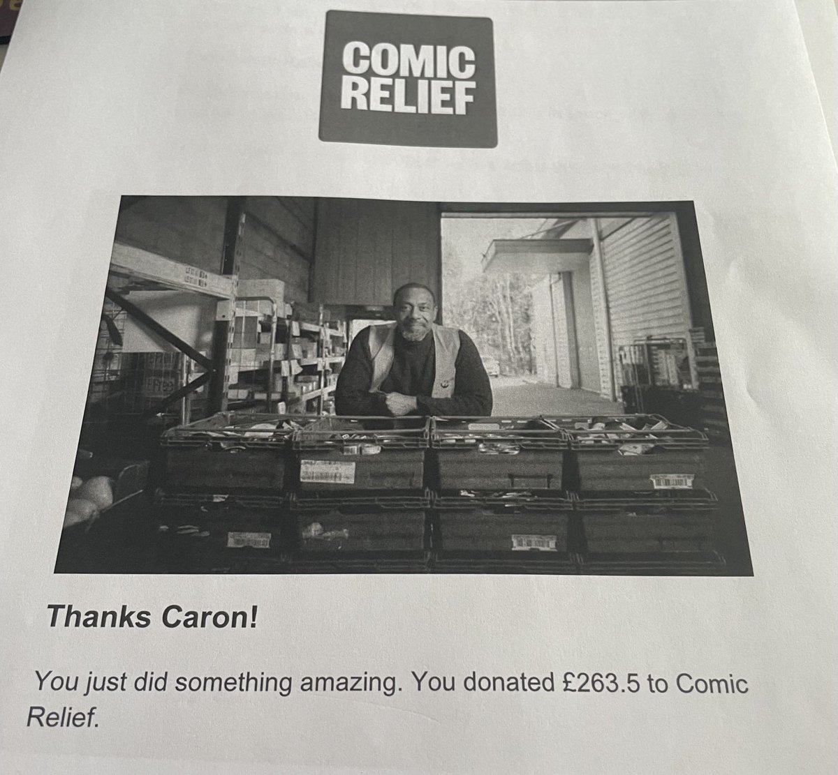 Mrs Coker (@robertshawht) on Twitter photo Well done everyone for raising £263.50 for comic relief.
<a href="/PrimaryShaw/">Robert Shaw Primary & Nursery School</a> <a href="/TransformTrust/">Timothée-Denis Collet🎻</a> @TransformCEO <a href="/TransformClaire/">Claire McKendrick</a> Well done everyone for raising £263.50 for comic relief.
<a href="/PrimaryShaw/">Robert Shaw Primary & Nursery School</a> <a href="/TransformTrust/">Timothée-Denis Collet🎻</a> @TransformCEO <a href="/TransformClaire/">Claire McKendrick</a>