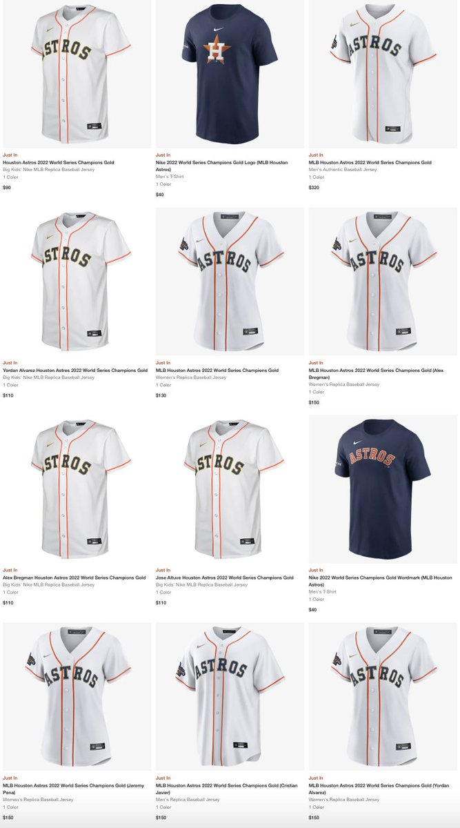SNKR_TWITR on Twitter "AD Nike MLB Houston Astros 2022 World Series