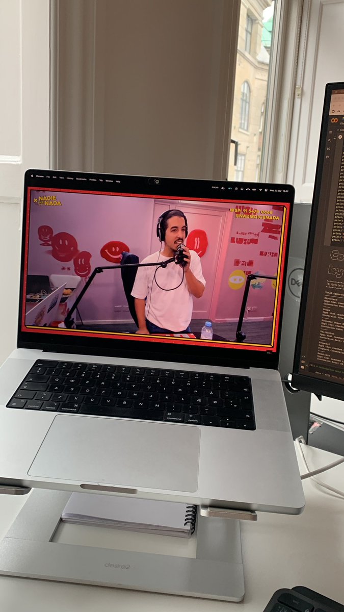 ArgCryptoman's tweet photo. @nadiedicenada_  saludos desde copenhagen, dinamarca, perrosssssssss
Aca son las 15hs, ya arranque el afteroffice c udss, manija quiennnnnnnn?? 💊💊 https://t.co/VhsmjXvlEA