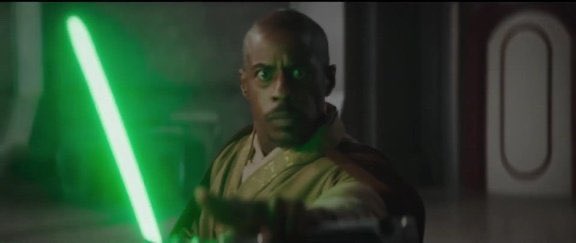 #TheMandalorian spoilers…
.
.
.
.
.
Ahmed Best is back as Kellerman Beq.!! Filoni giving this man his flowers by saving Grogu during Order 66.  #ThisIsTheWay #ahmadbest #Order66 #grogu #kelleranBeq #davefiloni #JonFavreau