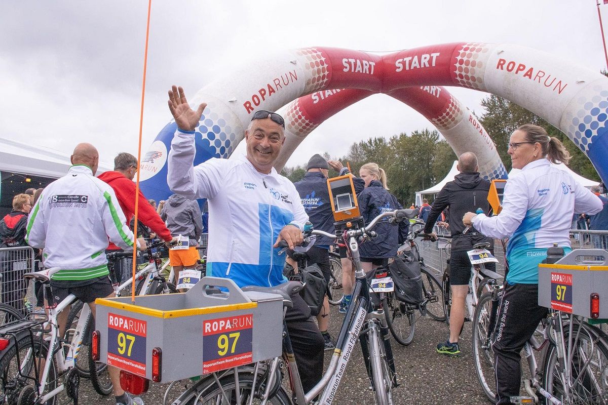 Roparun Team Royal FloraHolland loopt dit jaar namens de hele sierteelt voor het goede doel dlvr.it/SlJFyW