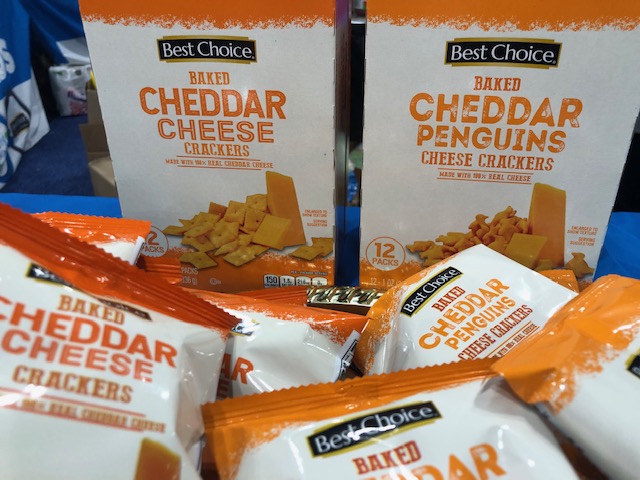 BestChoice's tweet photo. Take a look behind the scenes! We are presenting our fantastic product to grocers at Innovation Showcase this week. Keep an eye out for these products in your local grocery stores! #BestChoice #Food #Innovation https://t.co/99YypToGBI
