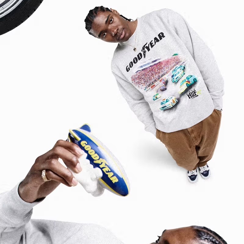 1styleguide's tweet image. NEW HYPEBEAST ALERT! HUF &amp;amp; GOODYEAR HIT WITH A MOTORSPORT COLLAB! Which other collabs would you wanna see in 2023?
#hypebeast #mrbeast #huf #streetwear #streetstyle #streetfashion #crtz #kanye #nigo #anime #newdrop #MandS
hypebeast.com/2023/3/huf-and…