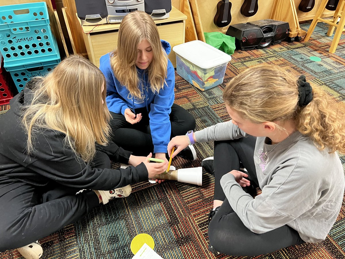 Things are STEAM-ing up in the Linden Music Room with 6th Grade Amplification projects! #OneLinden #BigBlueOnTheMove #heARToftheBlue