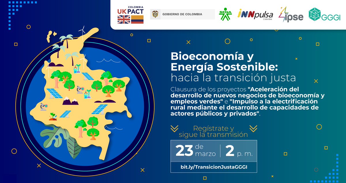 GatPrograma's tweet photo. #EventoGAT
Prográmate y conoce la agenda del evento ‘Bioeconomía y energía sostenible: hacia la transición justa’.
Transmisión de la jornada, aquí: https://t.co/zH4RtQoexZ
#ColombiaCientifica https://t.co/CUotOmI8xm