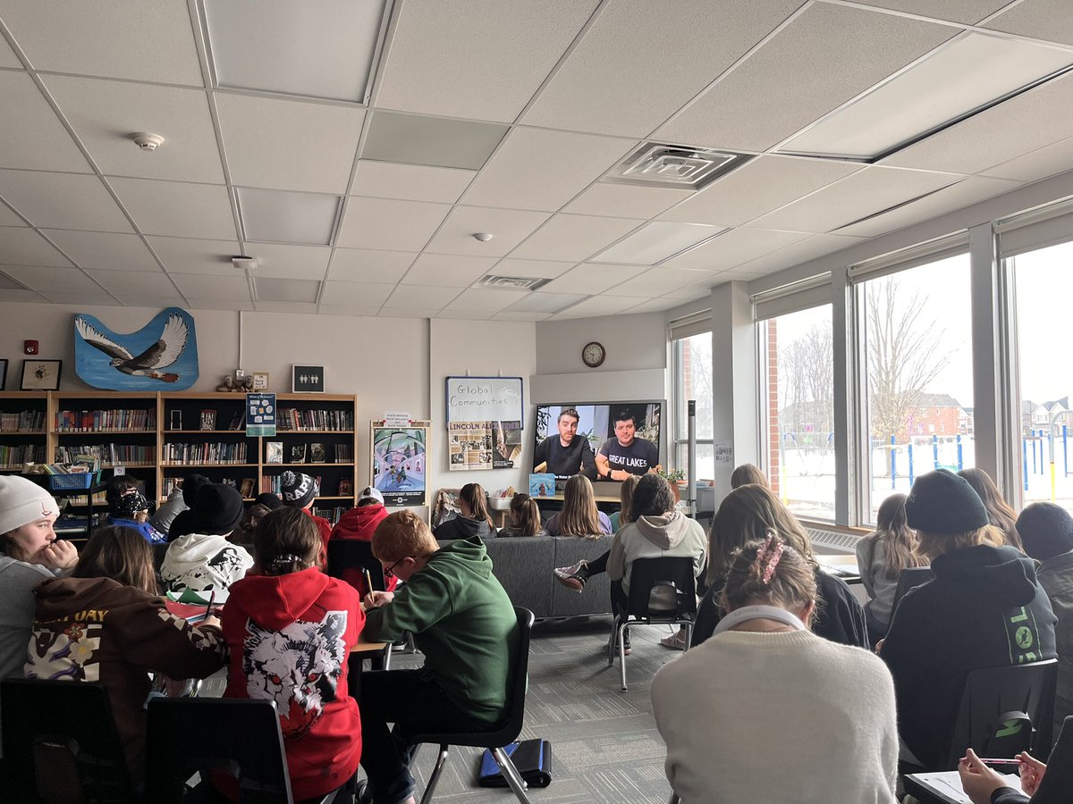 Thank you to <a href="/thewaterbros/">The WaterBros</a> for teaching us today on World Water Day! We look forward to learning more from you! <a href="/ugdsb/">Upper Grand DSB</a>