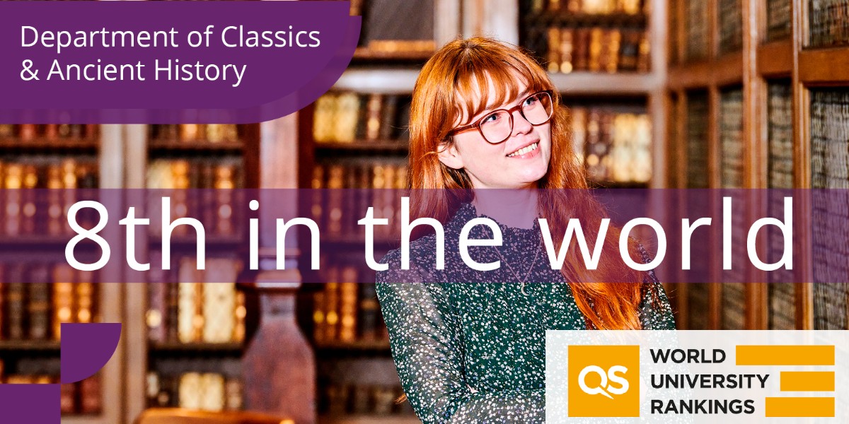 We've been ranked 8th in the world for Classics and Ancient History by the QS World University Rankings 2023 🏛️📜

Take a look at why our Classics and Ancient History graduates are so highly sought after by global employers 👉fal.cn/3wMyS

<a href="/Durham_Classics/">Durham Classics and Ancient History</a>