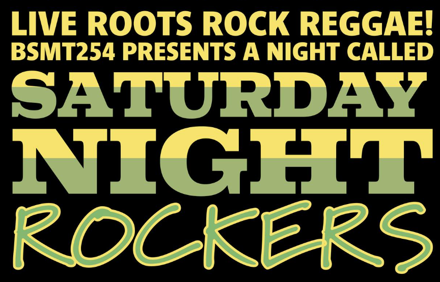 #BSTM245 launches #SaturdayNightRockers - Live Reggae on the last Saturday of each month
March 25th - Carlton Livingston w/ Dub Chronicles
April 29th - Junior Miller w/ Fulla Sound
May 27th - @AmmoyesMusic
June 24th - #Sattalites
July 29th - @Rayzalution
Aug 26th - @Reggaddiction