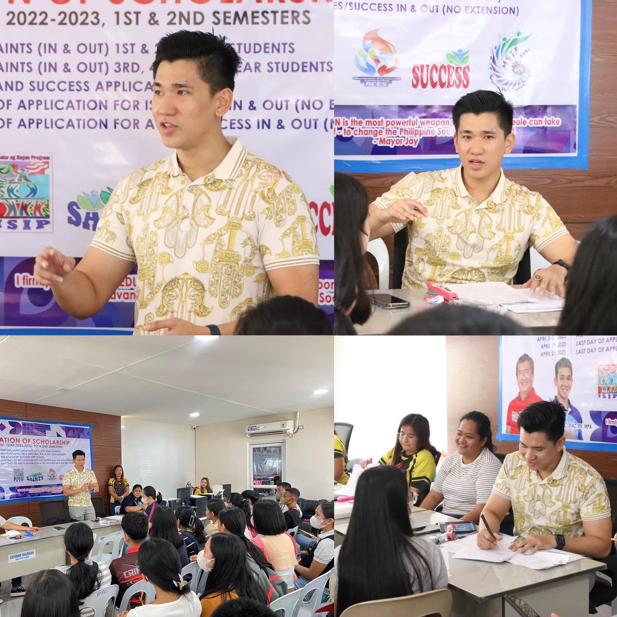 drizzyjayve's tweet photo. Scholarship application program
Last day na po tomorrow for 1st yr isip and saints…. Habol na po ilagueño scholars ✋🏻💙❤️ https://t.co/IYd8IzPlcy