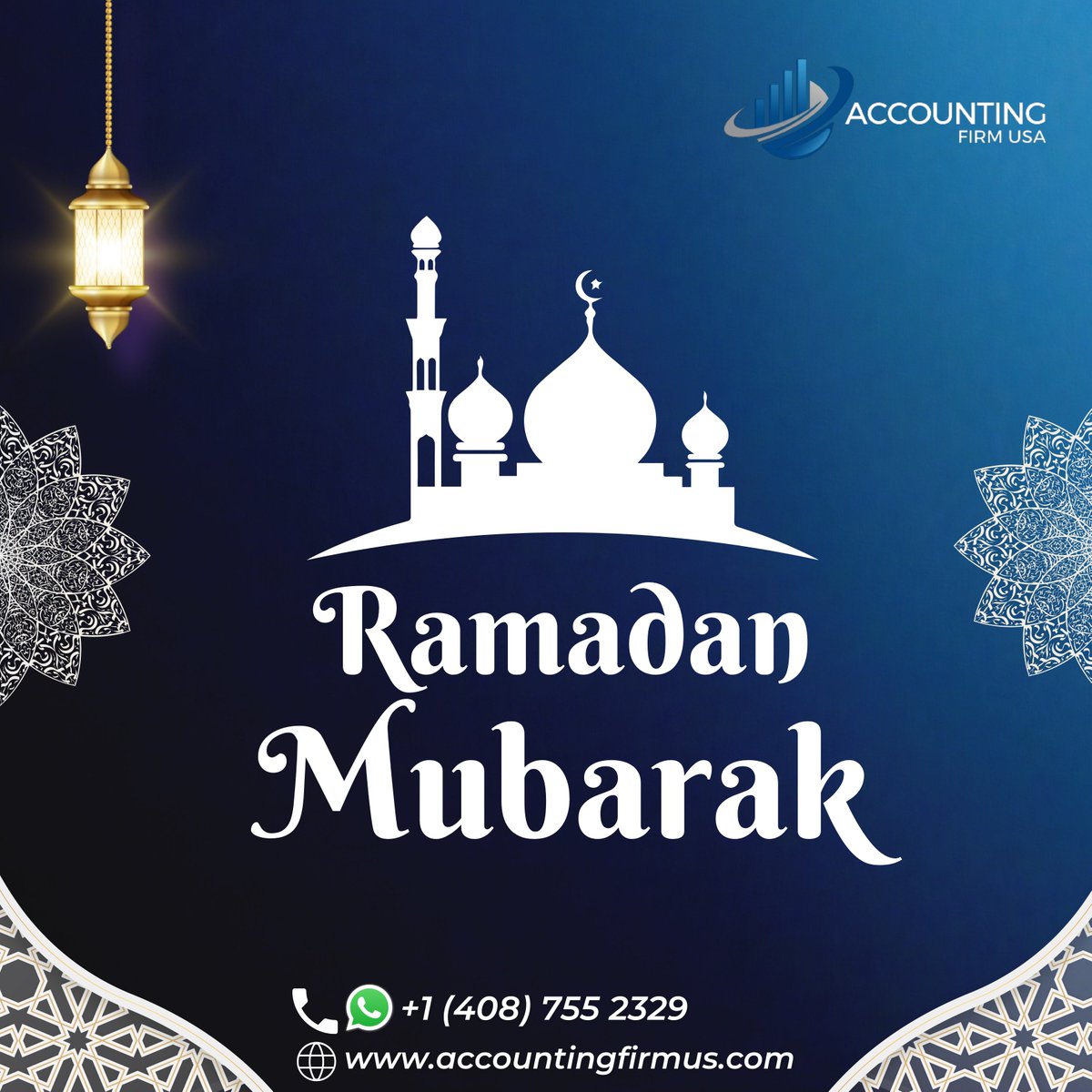 RAMADAN MUBARAK
We owe gratitude to the Almighty Allah for allowing us to worship throughout the holiest month of Ramadan.

#ramadanmubarak #ramadan2023 #islam #quran #fasting #accountingfirmus