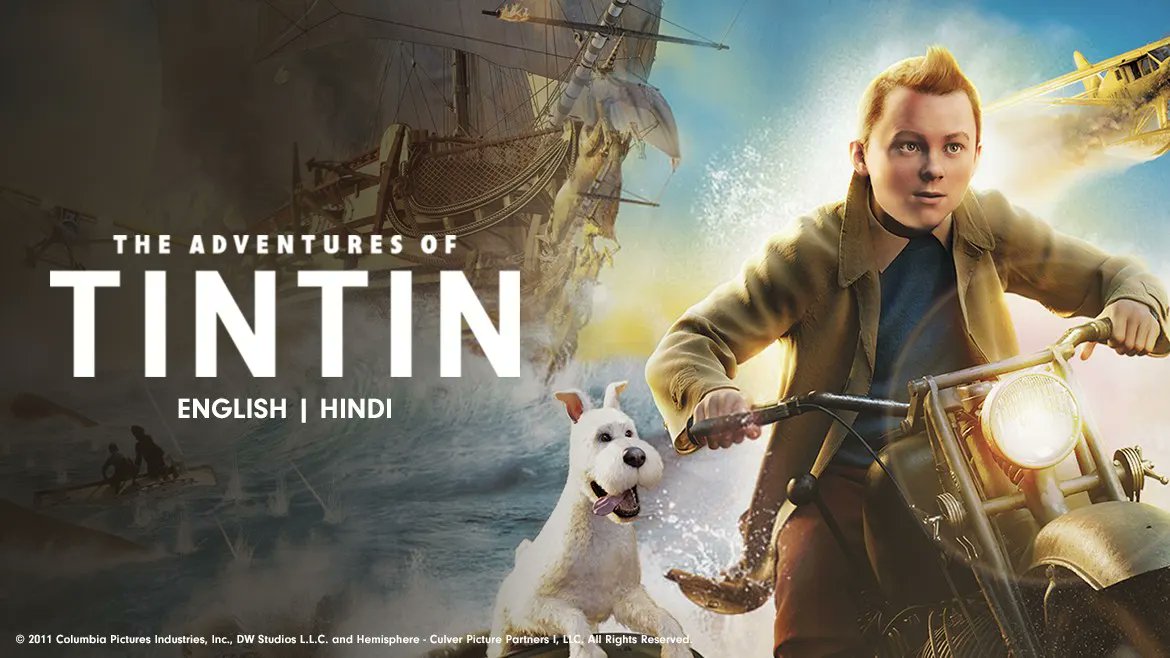 New arrivals on @ZEE5India..

#TheManWhoWouldBeKing (1975)
#Ike: #CountdownToDDay (2004)
#TheAdventuresOfTintin (2011)