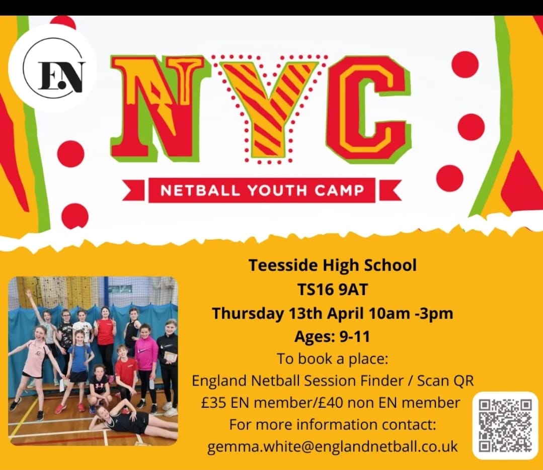 Netball In South Durham & Cleveland tweet media