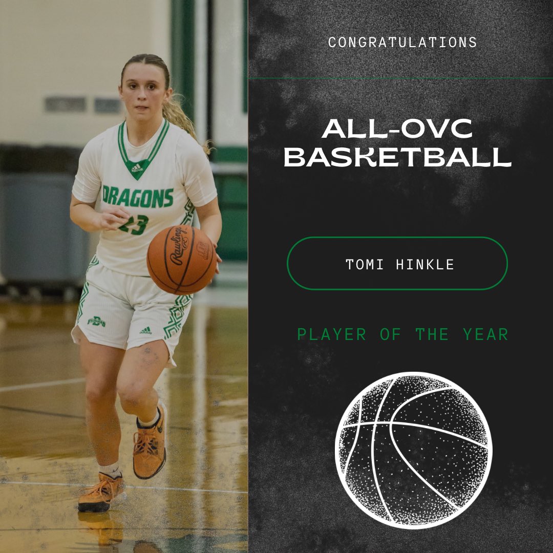 FHS Athletics (@fhsdragonsports) on Twitter photo Congratulations to Tomi Hinkle. She was named OVC Player of the Year for the second year in a row. <a href="/tomihinklee/">tomi hinkle</a> Congratulations to Tomi Hinkle. She was named OVC Player of the Year for the second year in a row. <a href="/tomihinklee/">tomi hinkle</a>