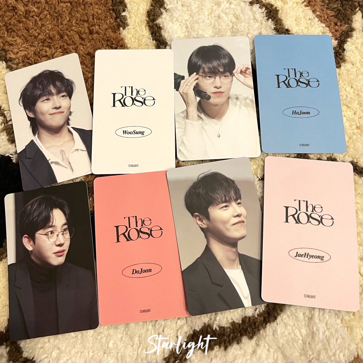 Starlight_TR's tweet photo. Starlight Freebie for Japan Showcase❤️‍🔥
Round 1🔥More details to be announced

*NOT FOR SALE*
#더로즈 #TheRose #김우성 #박도준 #이하준 #이재형 https://t.co/5LB5QdUNNk