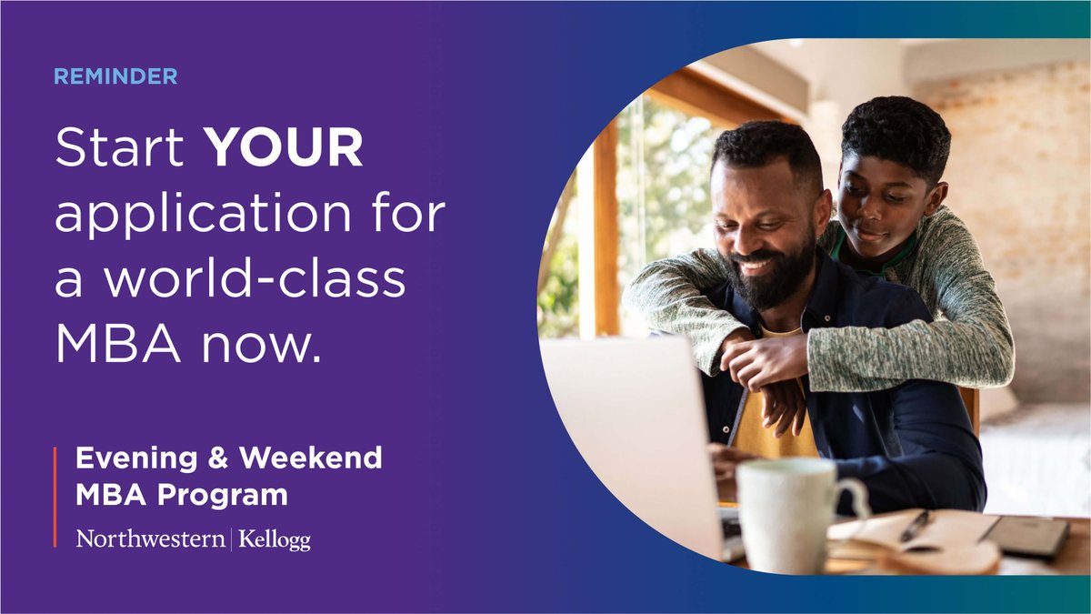 Kellogg School on Twitter: "Applications for Kellogg&rsquo;s next class of