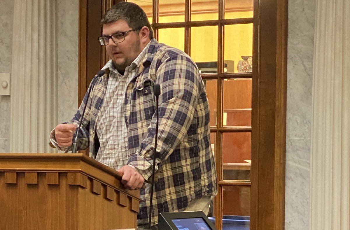 CWI_Corp's tweet photo. CWI's very own Mallory Balch and others provided testimonies in the Senate Chambers in support of #HB1609. The bill passed in the House and is now in committee in the Senate. Learn more about this important bill here: https://t.co/YK296lNxVl
#adulteducation #workforcedevelopment https://t.co/Zi6LaWK0cn