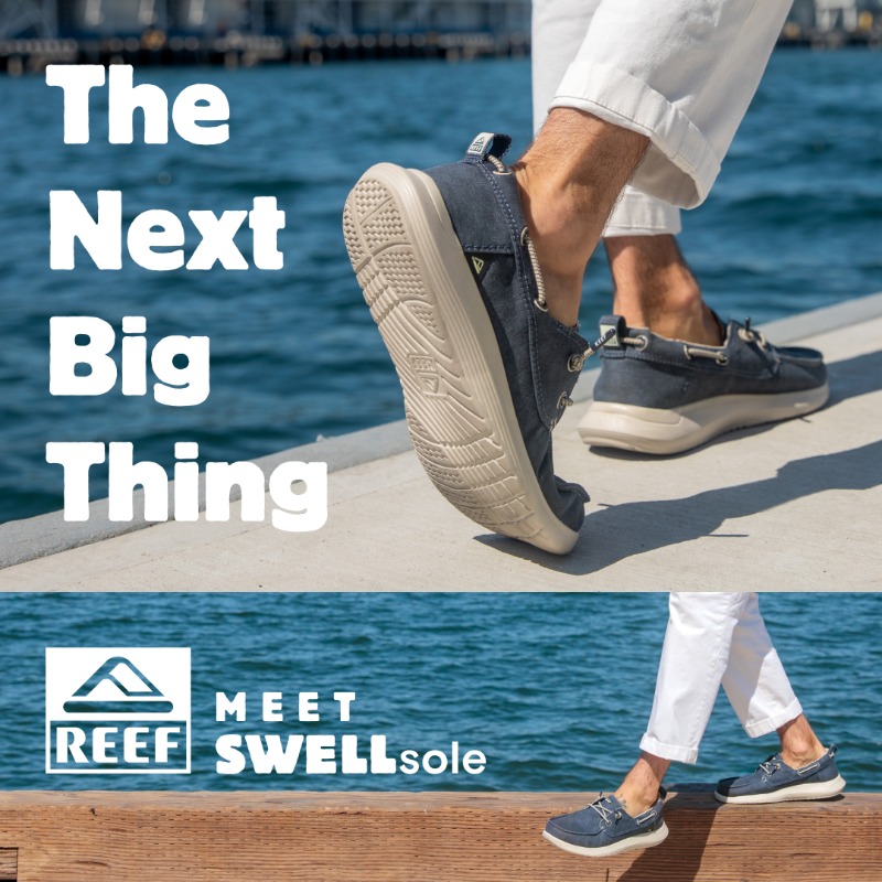 reef84's tweet photo. Sink into ultimate cushioned support in a wear-it-everywhere style, with the thickest, most premium EVA.