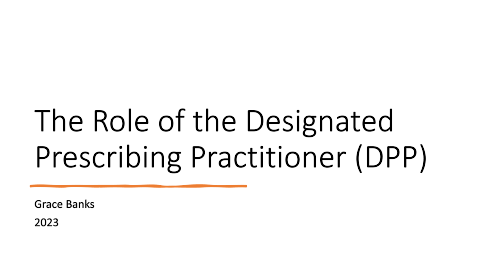 🔭And now Grace Banks (Head of Education for ACP) shares her experience of supervision in the context of being a Designated Prescribing Practitioner (DPP)