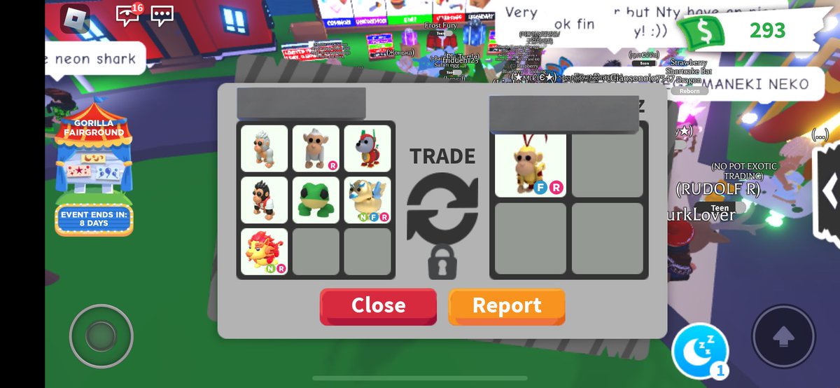 Someone help is this a W/F/L #adoptme #adoptmetrading #monkeyking