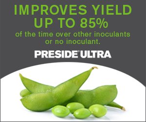 CenPrairie's tweet photo. If you are planting soybeans this year we have new product to try! #PresideUltra soybean inoculant helps soybeans emerge, establish a stand, and better utilize nitrogen. Within a few days a visual difference can be seen, and it can significantly increase yields. #AgTwitter https://t.co/2s84njUSrQ