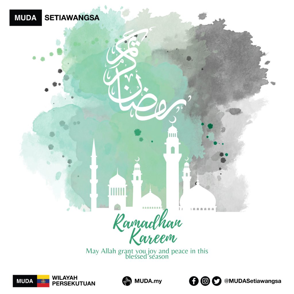 mudasetiawangsa's tweet photo. “Fasting is prescribed for you as it was prescribed for those before you, that you may attain taqwaa.” (Al-Baqarah 183)

Well wishes to those who are celebrating the blessed month of Ramadhan!

#MUDAWilayah #MUDASetiawangsa #ParlimenSetiawangsa https://t.co/5y5IPXJv6w