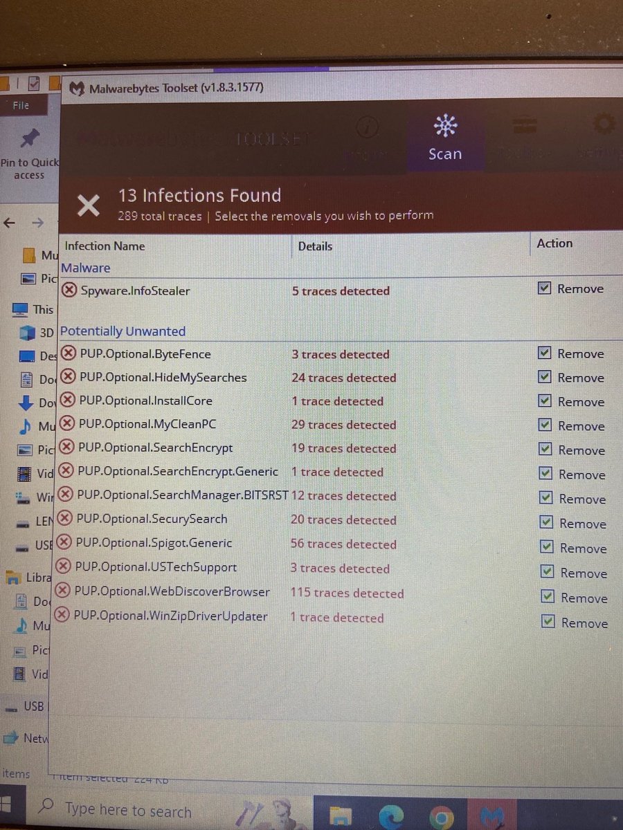 Paul_78_'s tweet photo. SECURE your devices with the #1 malware removal and protection software. THANK YOU @Joseph Strong for trusting us with your business and letting us remove 289 TRACERS and VIRUSES. 
contachus@inventivetechsolutions.biz for a FREE consultation.😎

https://t.co/WSvd9j3ksY https://t.co/sMG9Emvwv9