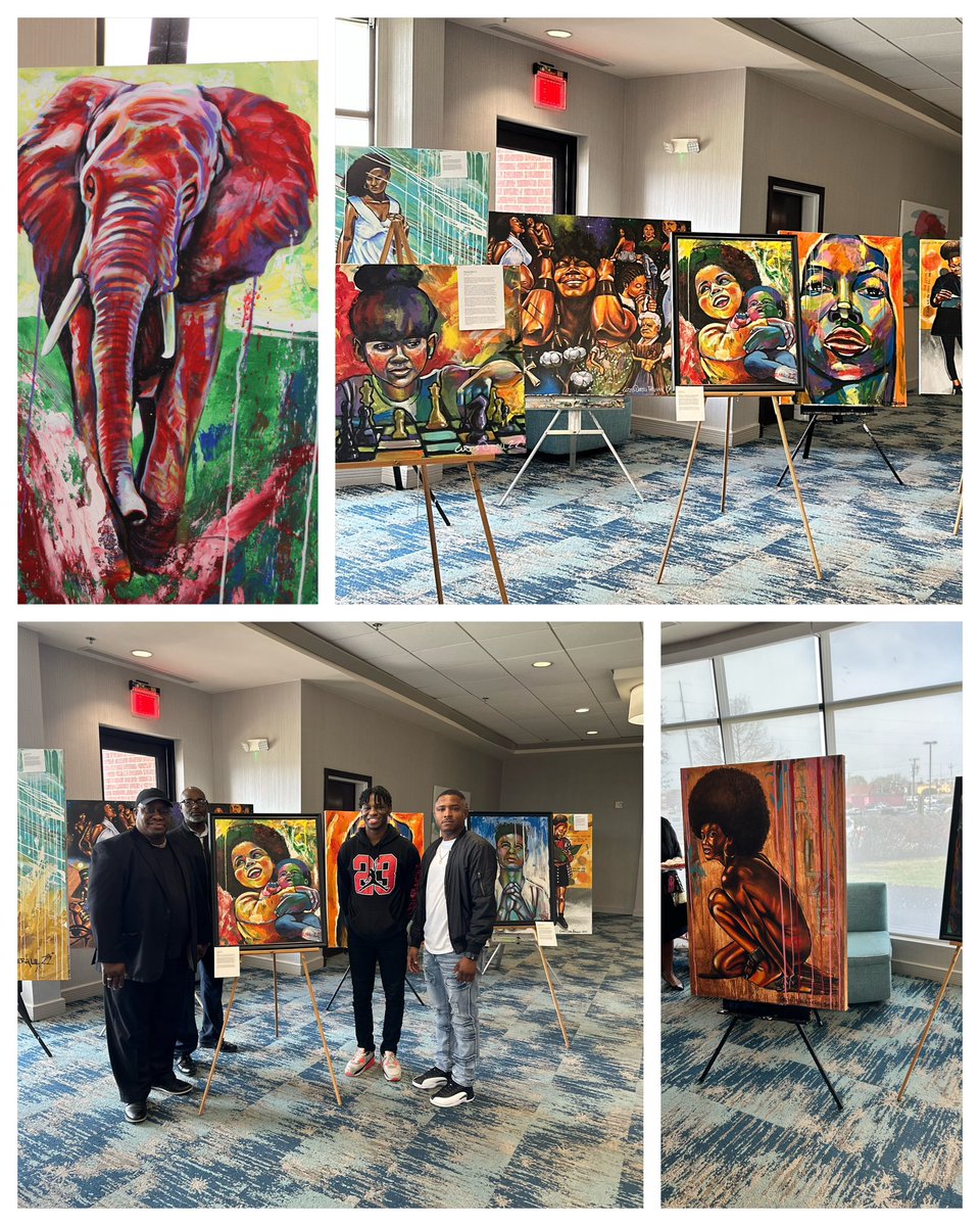 SWDCA_DST's tweet photo. The SWDCA Arts & Letters Cmte sponsors a visual Artist series to promote art and small businesses. Curtis Ferguson, an artist, displayed and sold items following our March 2023 chapter meeting.
#SWR31DaysOfLove #ForwardWithFortitude
#SWDCASisterhoodMonth2023 https://t.co/F5PTJFIWn2