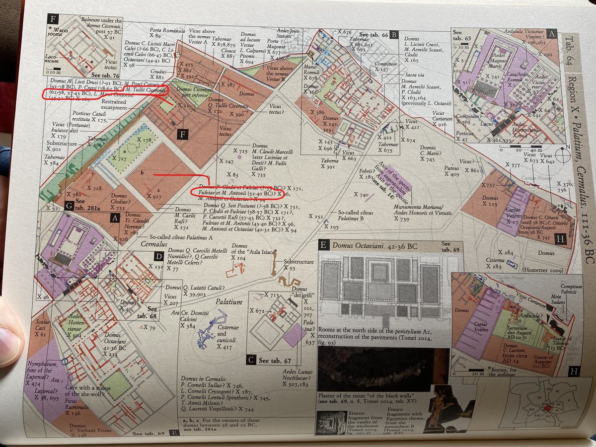 WorkClassicists's tweet image. I love a lot about this image, but especially finding out how Mark Antony and Cicero were pretty much next-door neighbours for nine years.