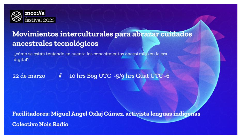Y en un ratico vamos a estar con  <a href="/NoisRadio/">NoísRadio</a> y Miguel uno de los investigadores del proyecto 18 stories in "DigitalSecurity + Language de   <a href="/risingvoices/">risingvoices</a> pueden acceder por aquí mzf.st/ST7FKD-1