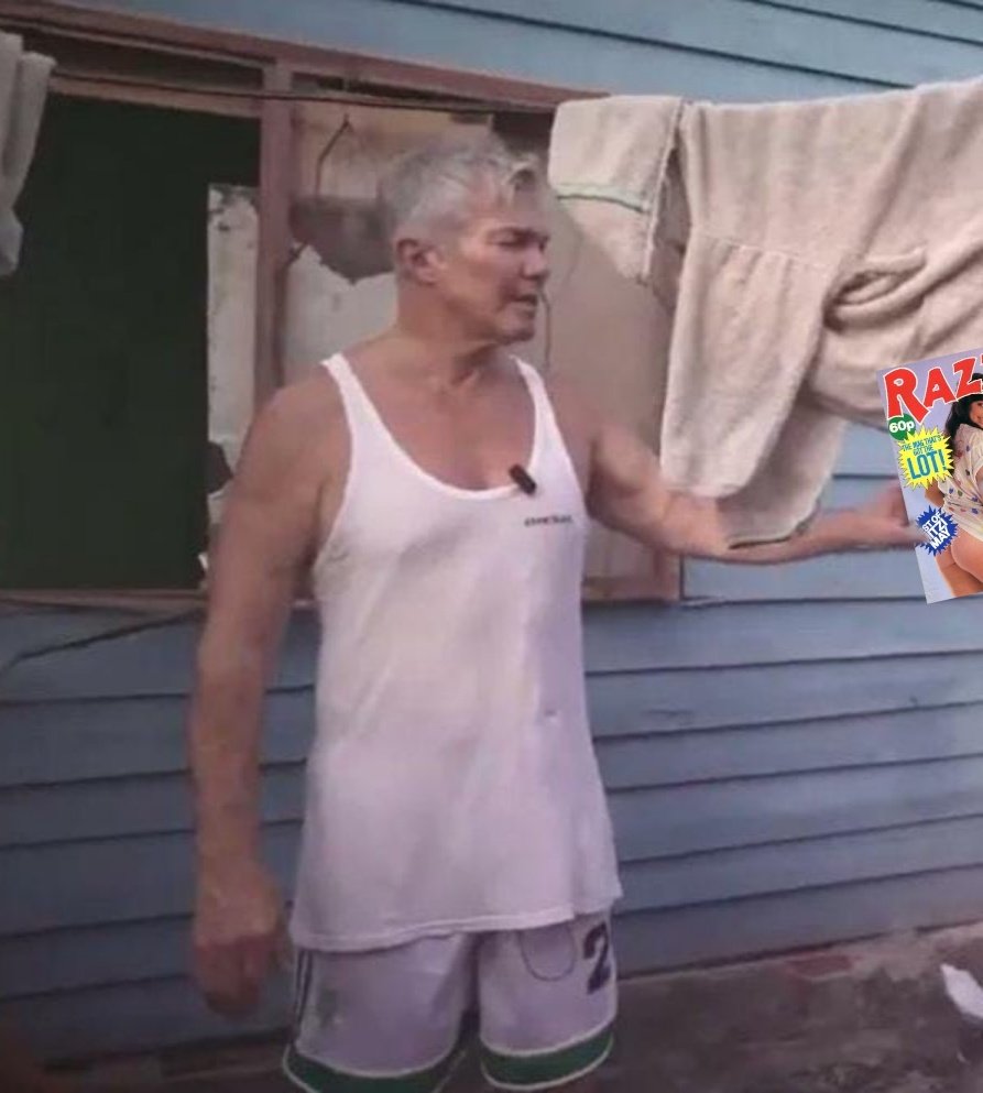 "La casa de Burlando, el licor de Burlando, la revista Goza de Burlando"