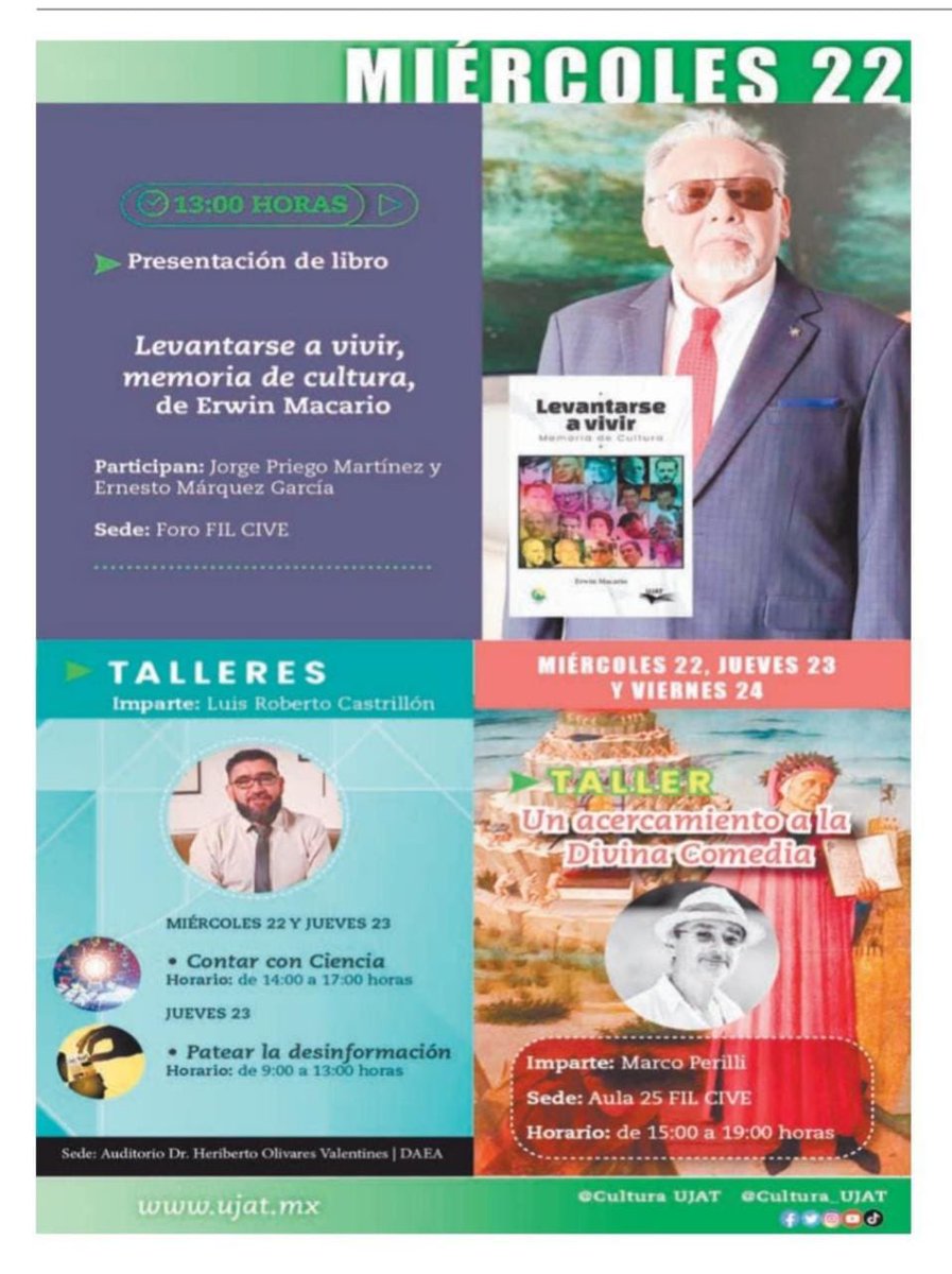 narvaezosorio's tweet photo. No pierdas los eventos de la feria internacional del libro hoy  empezamos desde las nueve de la mañana y concluimos con una gran gala artística !!! https://t.co/Jgl2XnYkVG