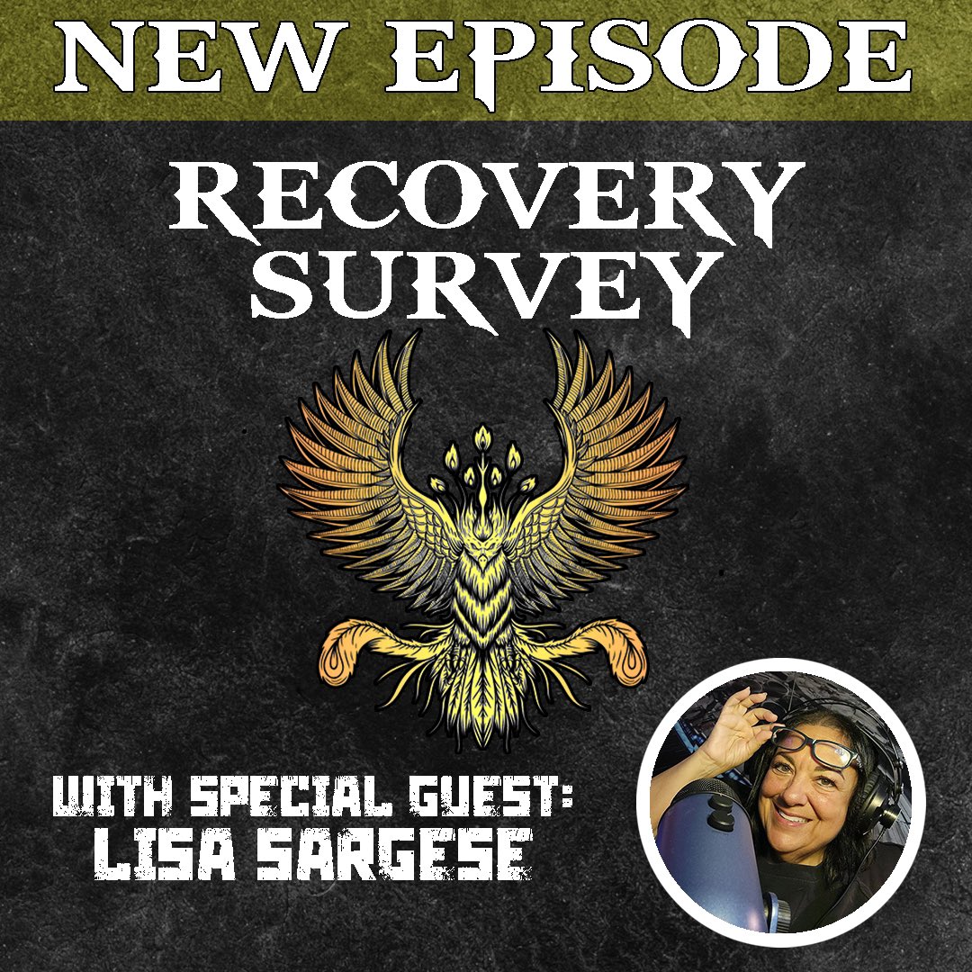 Available now on your favorite podcast player. #Recoverysurvey #odaat #recovery #addiction #recoveryposse #addictionrecovery #clean #jft #mentalhealth #selfhelp #recoverypodcast #wedorecover #alcoholic #drugaddiction #recoveryispossible #xa #spiritual #recover #podcast