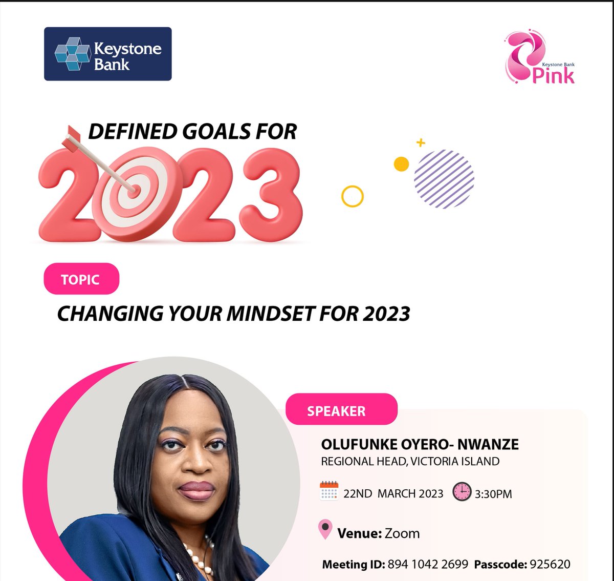 keystonebankng's tweet photo. Unlock Your Potential
Join our Online Mentorship Event Today!
Click the link below to join
https://t.co/MvCTgHZHtk
#definedgoals #MakeItHappen #WeGrowTogether https://t.co/mCMfnUF2Tl